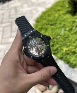 Hublot Big Bang Tourbillon Ceramic Black JB Factory 45mm