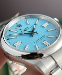 Alternative view of Rolex Oyster Perpetual 124300 Best Replica Watch Ice Blue Dial Clean Factory 41mm