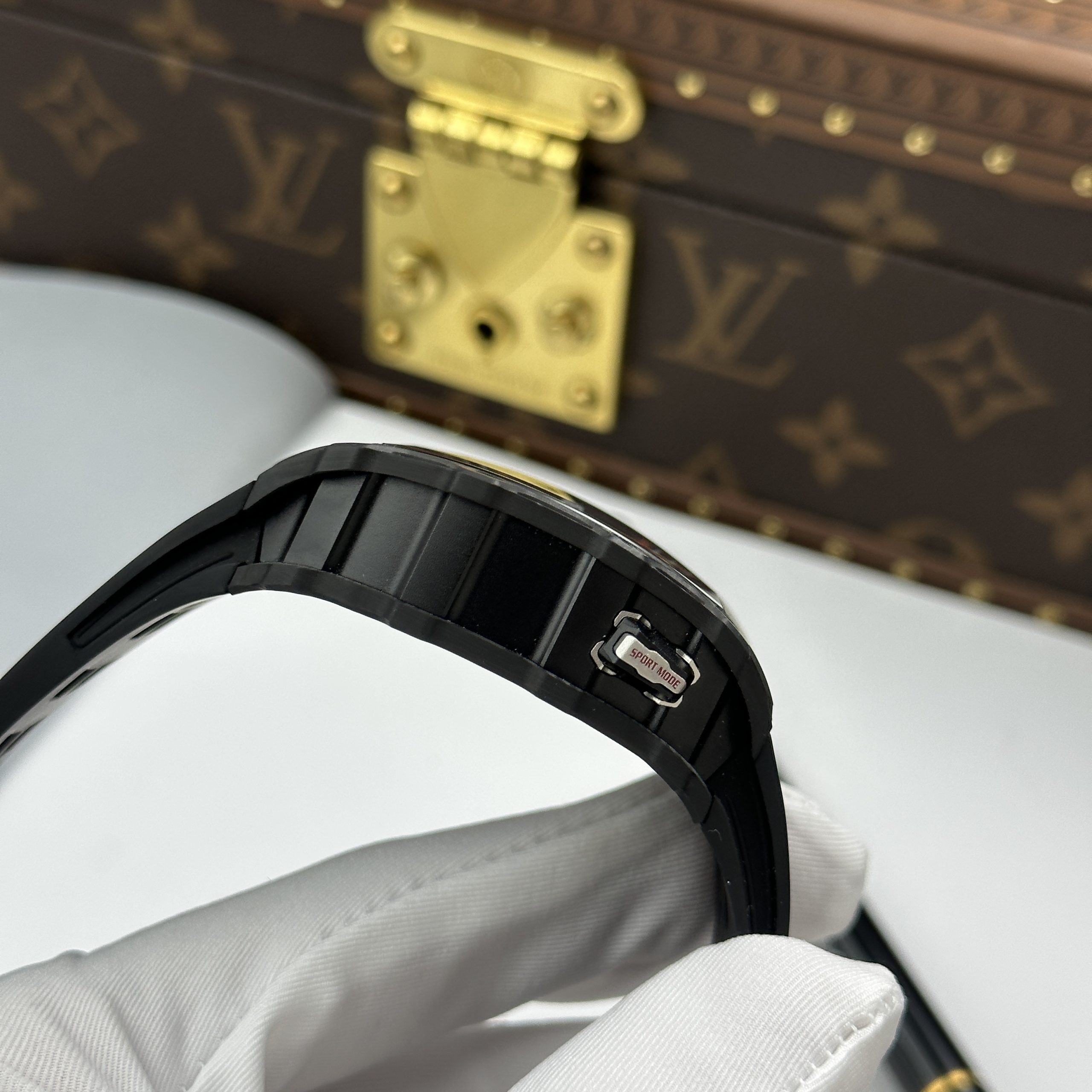 Richard Mille Replica 11 RM 35-03 Rafael Nadal Carbon TPT Case Black 43.2x50mm - Image 13