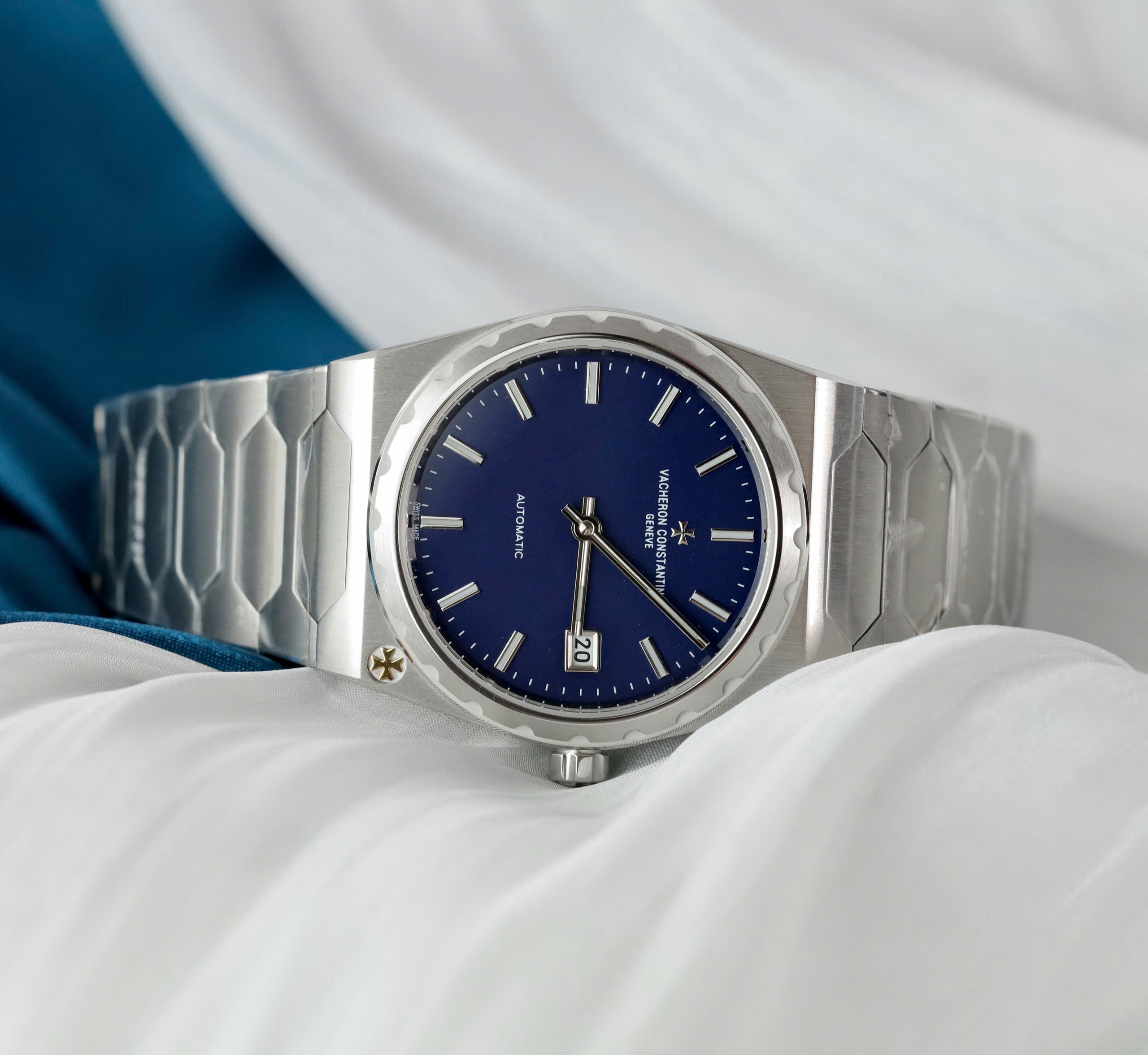 Vacheron Constantin Replica Watch 11 Historiques 222 Blue Dial Factory 8F 37mm - Image 3