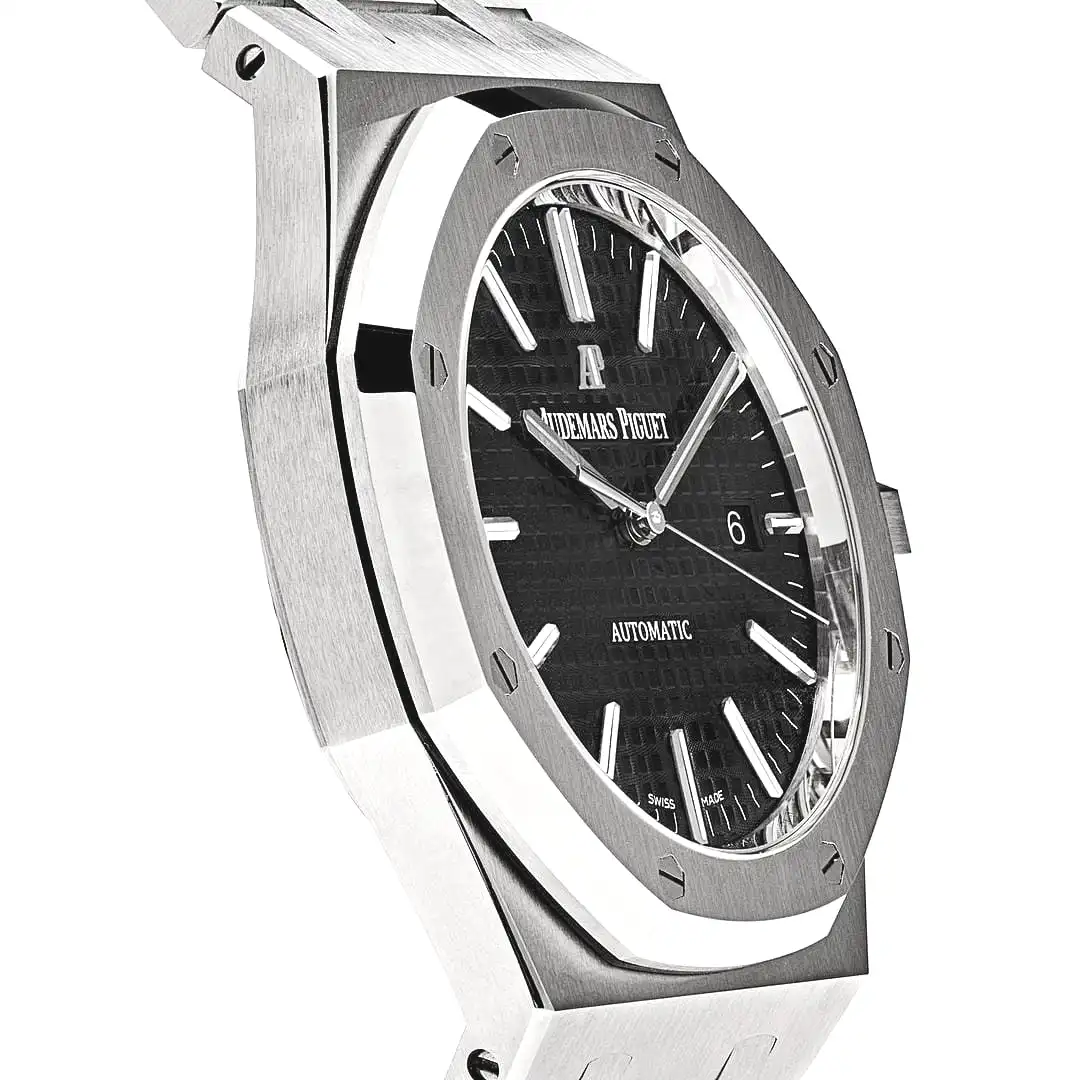 Audemars Piguet Royal Oak 15400ST.OO.1220ST.01 Stainless Steel Black Dial - Image 3