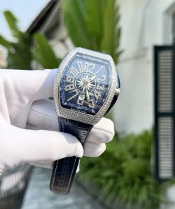 Alternative view of Franck Muller Vanguard V45 Blue Rubber Strap ABF Factory 45mm