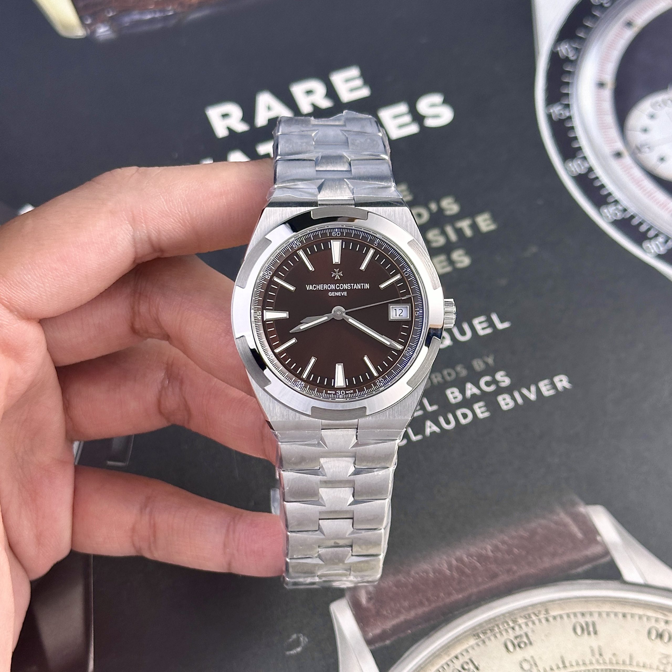 Vacheron Constantin Overseas 4500V Brown Dial Best Replica Watch PPF 41mm - Image 3