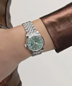 Alternative view of Rolex Datejust 31 278274 ‘Ladies’ Stainless Steel Green Dial (2025)