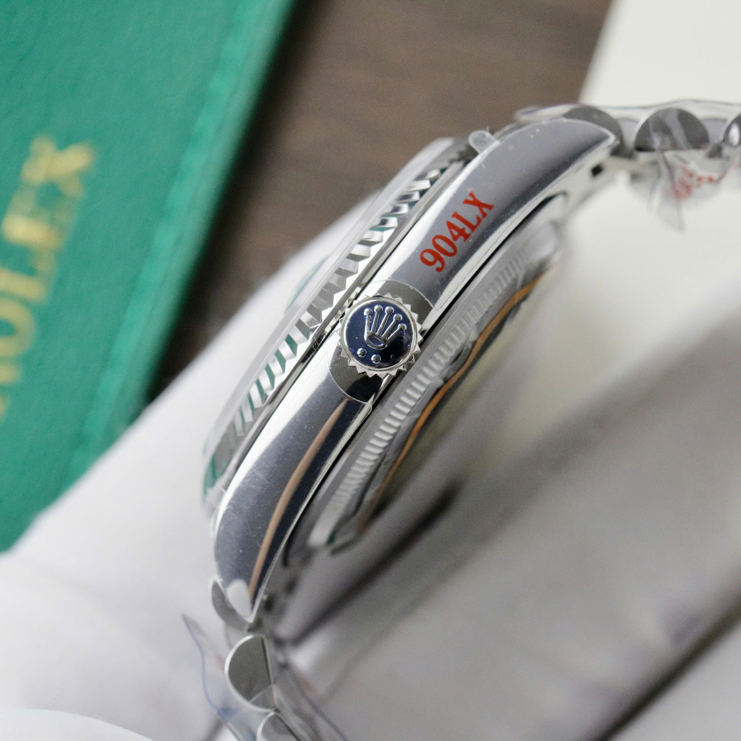 Rolex Day-Date 128236 Blue Dial Stone Markers Weight 159gr QF Factory 36mm - Image 6