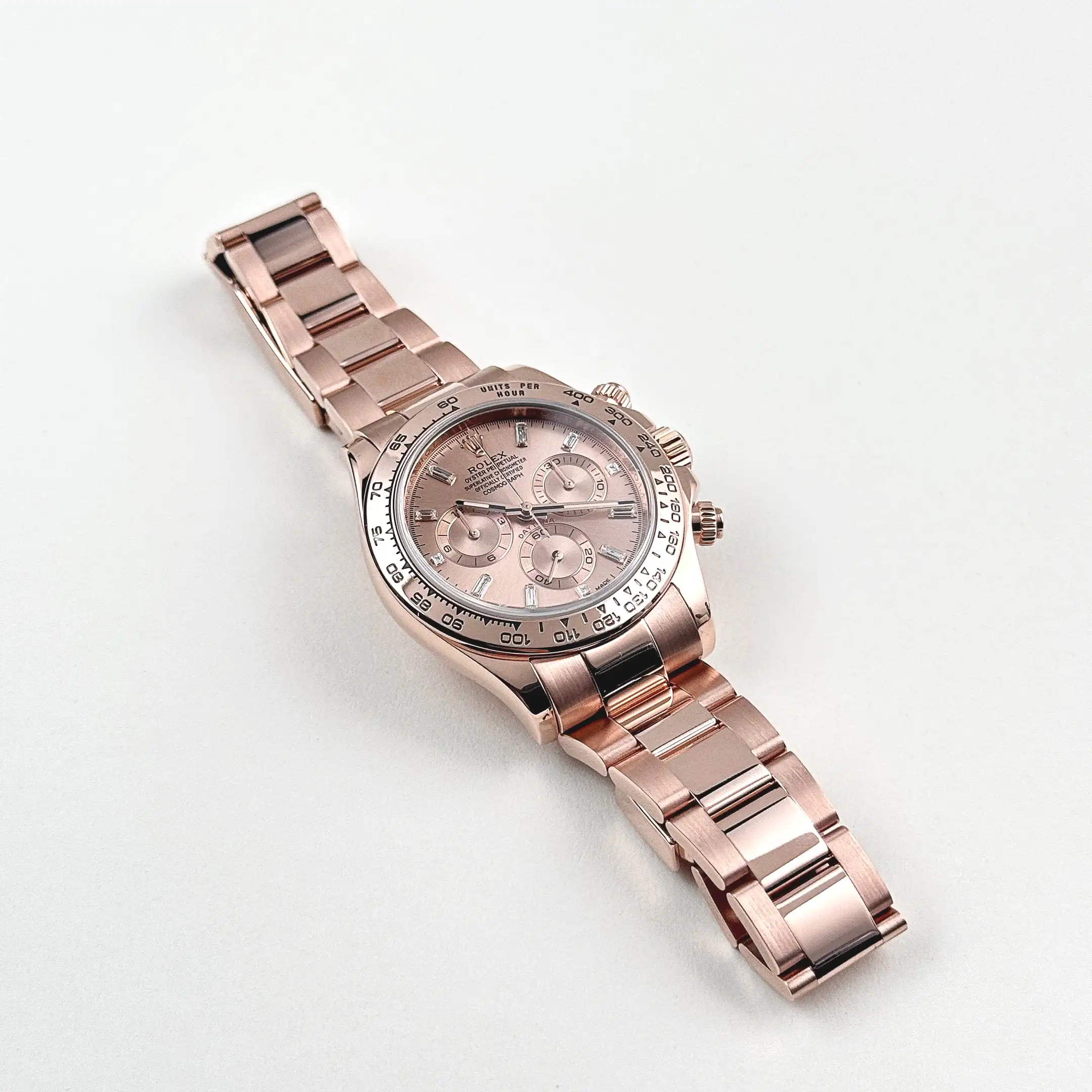 Rolex Daytona 116505 Rose Gold Sundust Diamond 40mm - Image 3