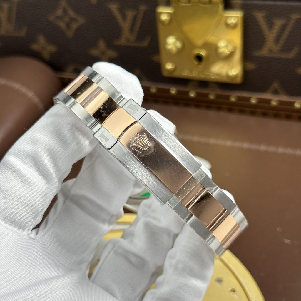  Đồng Hồ Rolex DateJust Chế Tác Cao Cấp Mặt Số Màu Nâu Dây Oyster Nhà Máy AR 36mm 