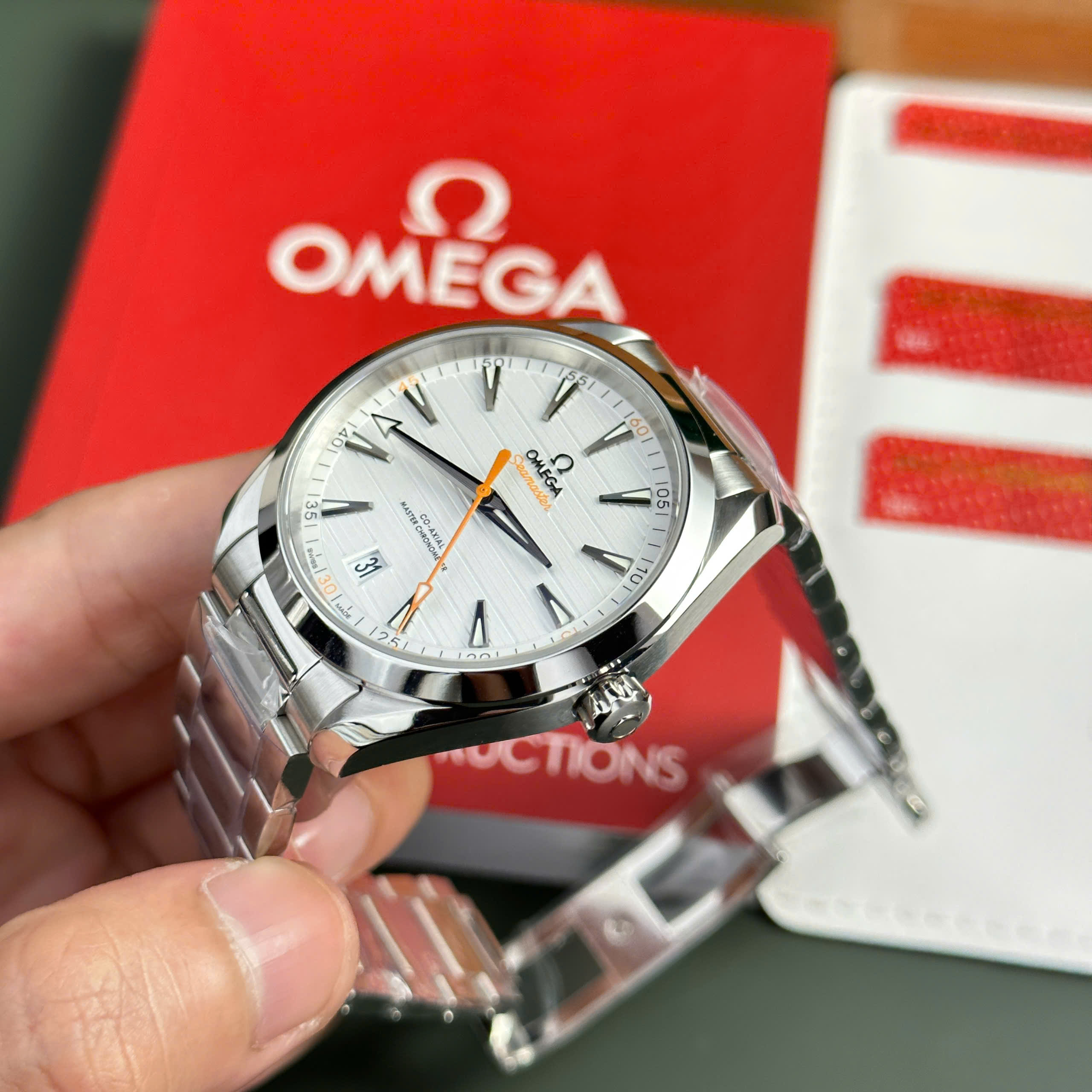 Omega Seamaster Aqua Terra 150M Replica 11 White Dial Factory VS 41mm - Image 5