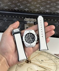 Hublot Big Bang Unico White Ceramic Replica Watch BBF Factory 44mm