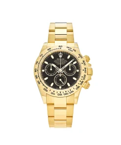 Rolex Daytona 116508 Yellow Gold Black Dial 40mm