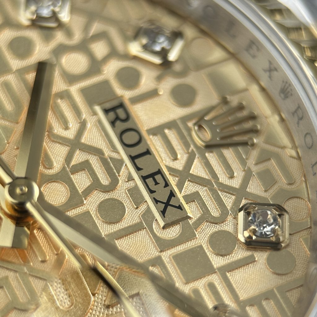Đồng Hồ Rolex DateJust Fake Cao Cấp Mặt Vi Tính Dây Oyster AR Factory 36mm