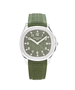 Patek Philippe Aquanaut 5168G-010 ‘Jumbo’ White Gold Khaki Green