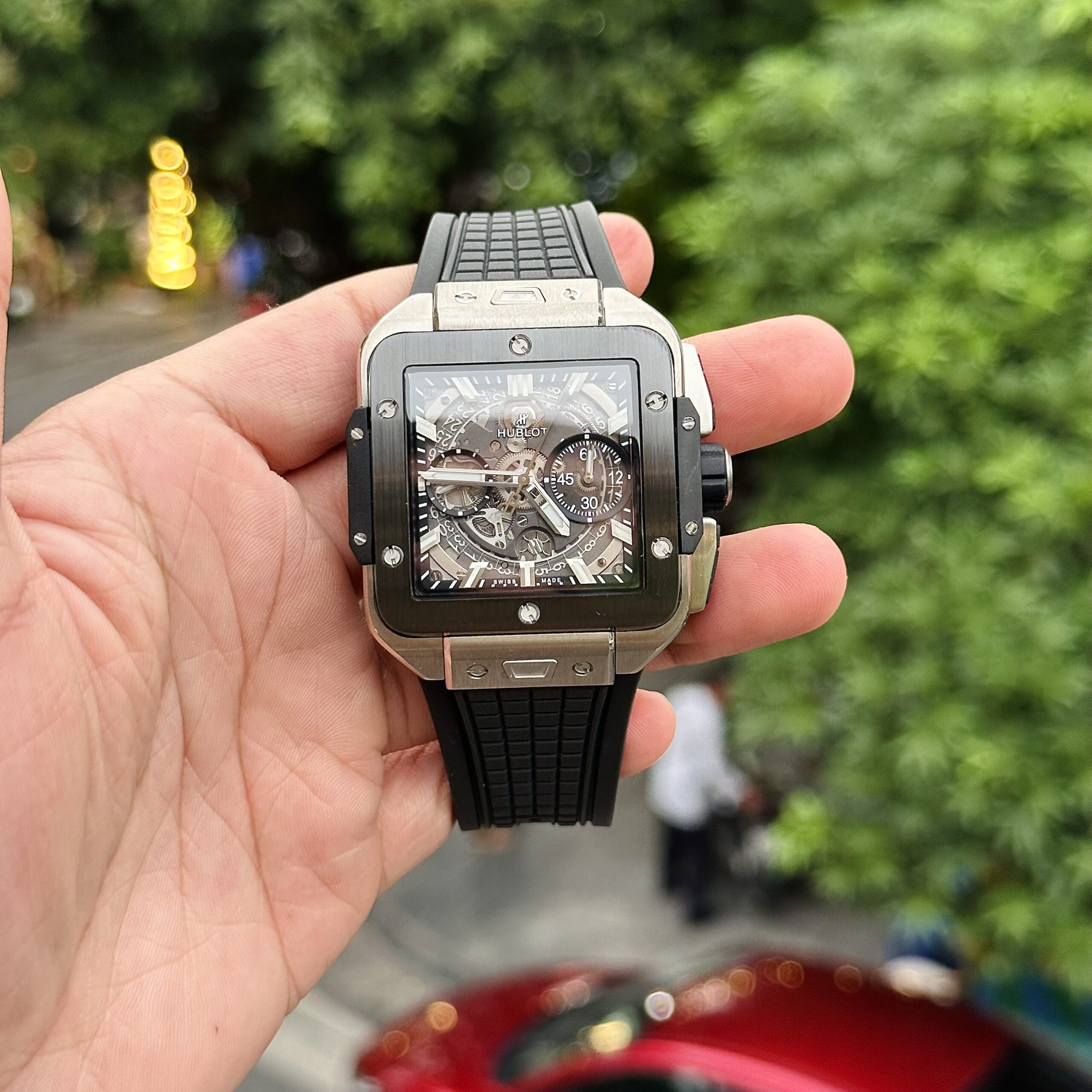 Hublot Big Bang Square Titanium Watch Best Quality 42mm - Image 2