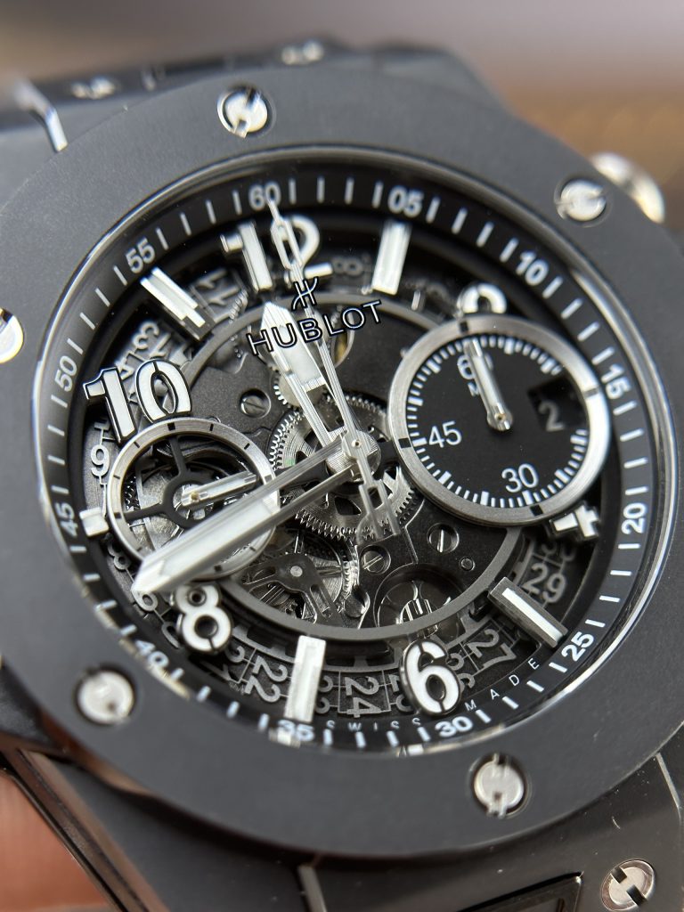 Hublot Big Bang Unico Black Ceramic Replica Watch BBF Factory (1)