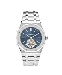 Audemars Piguet Royal Oak 26510ST.OO.1220ST.01 Tourbillon Extra-Thin Steel Blue Dial