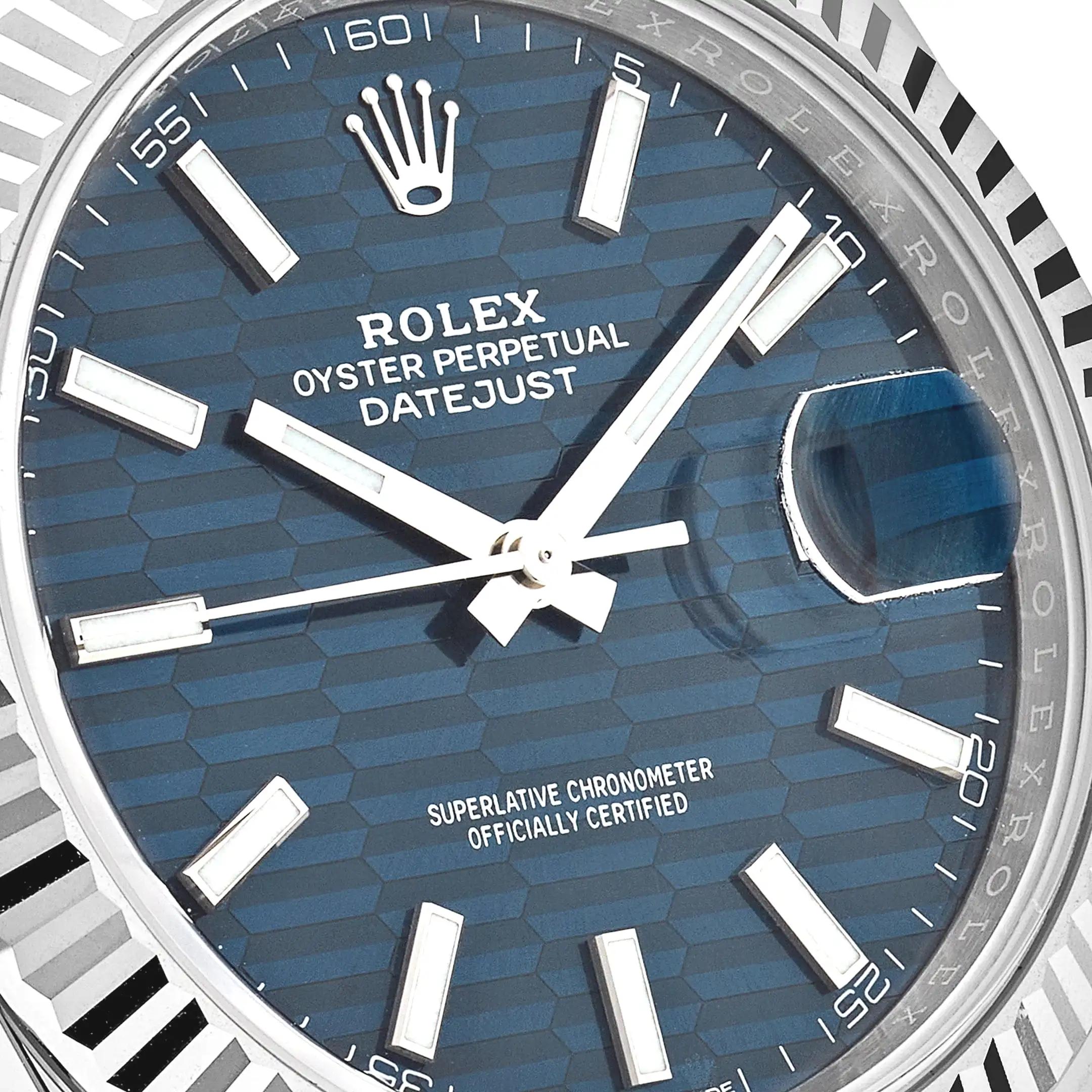 Rolex Datejust 41 126334 Stainless Steel Fluted Motif Blue Dial Jubilee - Image 5