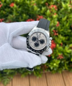Alternative view of Rolex Daytona 116519LN Gray Dial Watch Clean Factory 40mm