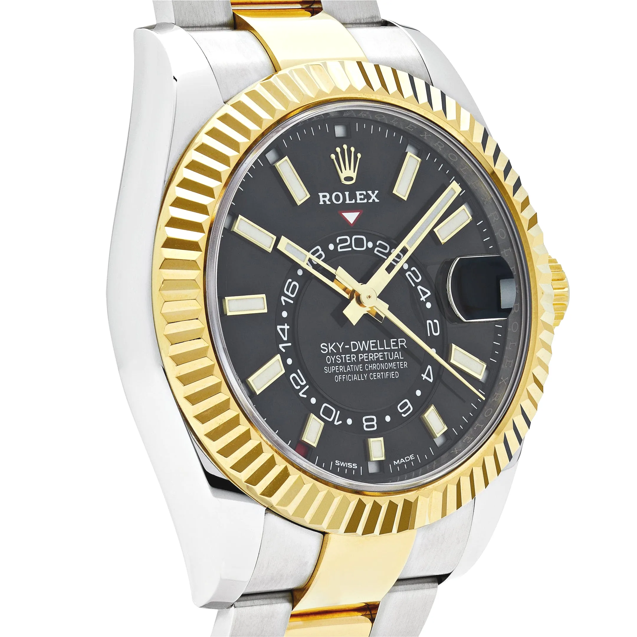 Rolex Sky-Dweller 326933 Stainless Steel Yellow Gold 42mm - Image 4