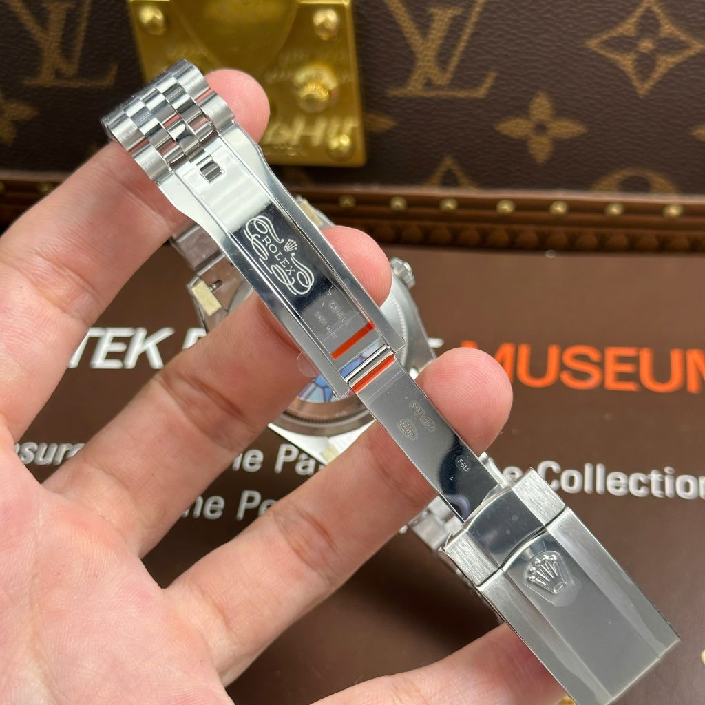 Đồng Hồ Rolex DateJust Chế Tác 11 Mặt Số Vi Tính Hồng Nhà Máy AR 36mm