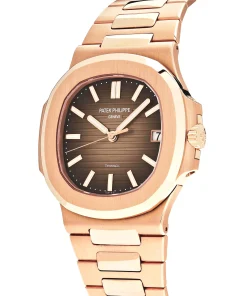 Alternative view of Patek Philippe Nautilus 5711/1R-001 ‘Tiffany & Co.’ Brown Dial