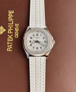 Patek Philippe Aquanaut 5067 Watch White Rubber PPF 35.6mm