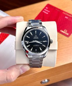 Alternative view of Omega Seamaster Replica 11 Aqua Terra 150M luminous hour markers VS Factory 41mm
