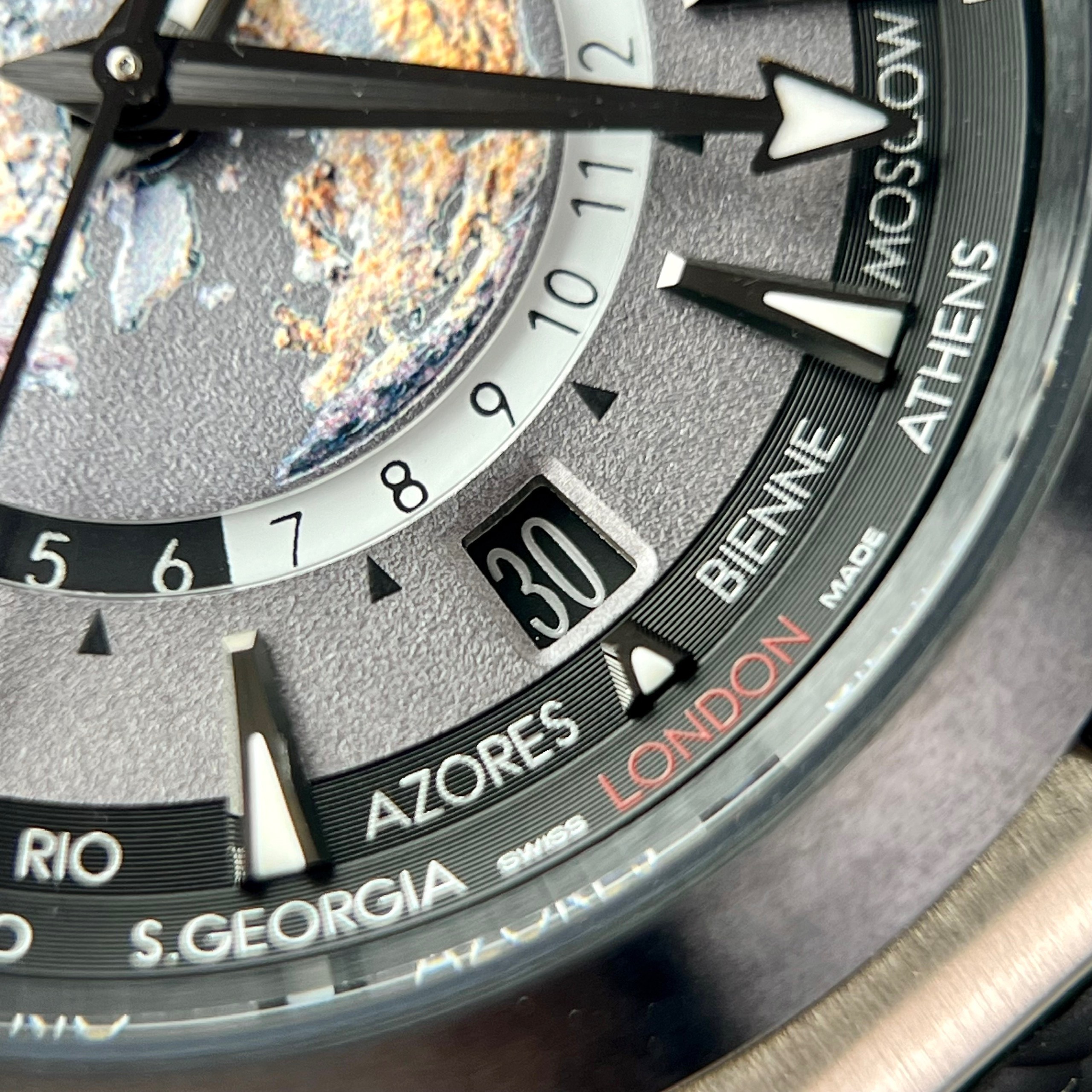Omega Seamaster Aqua Terra Worldtimer Replica 11 Watch Rubber Strap 43mm - Image 5