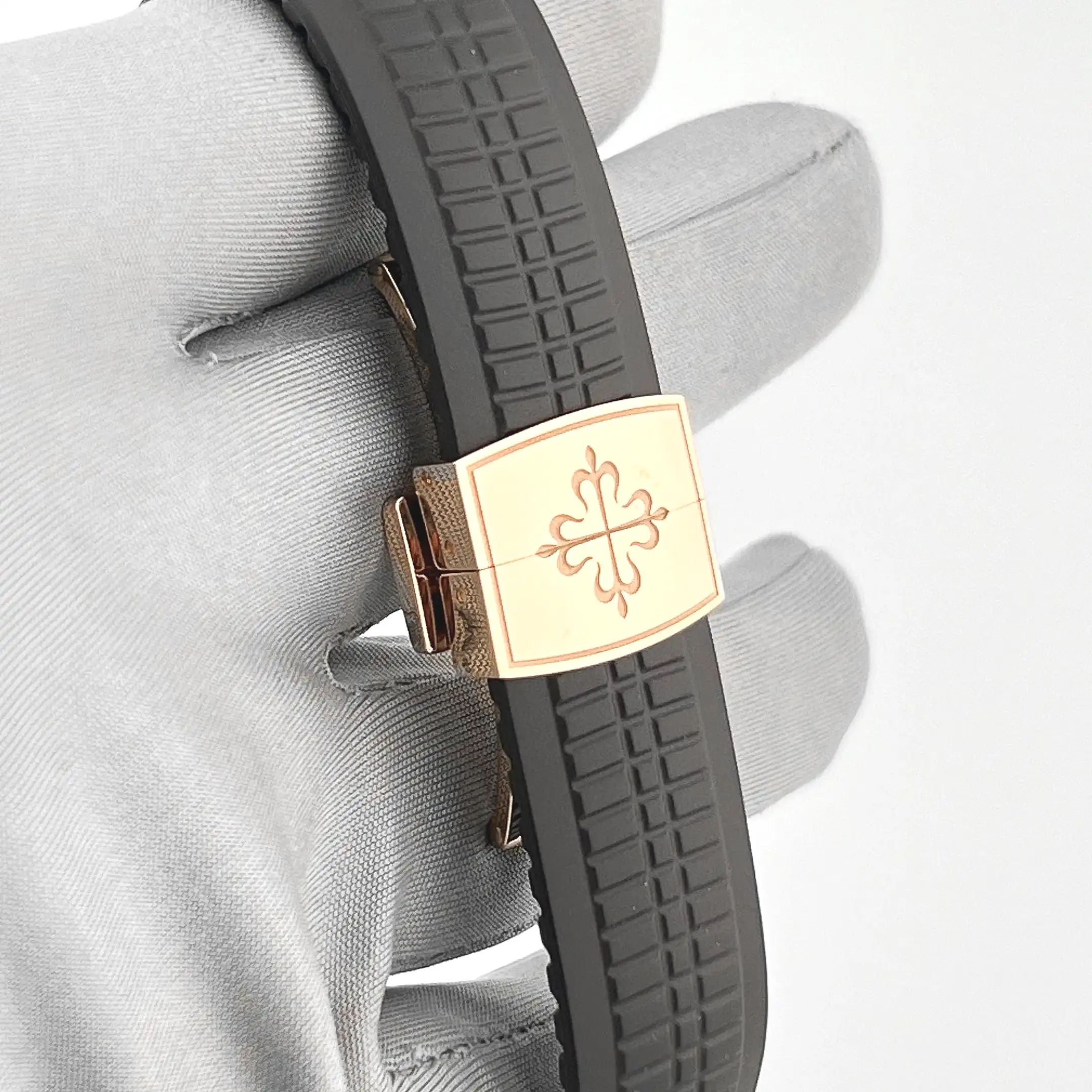 Patek Philippe Aquanaut 5968R-001 Chronograph Rose Gold Brown Dial - Image 10