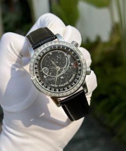 Patek Philippe Replica Watch Grand Complications 6104G Black Color 44mm