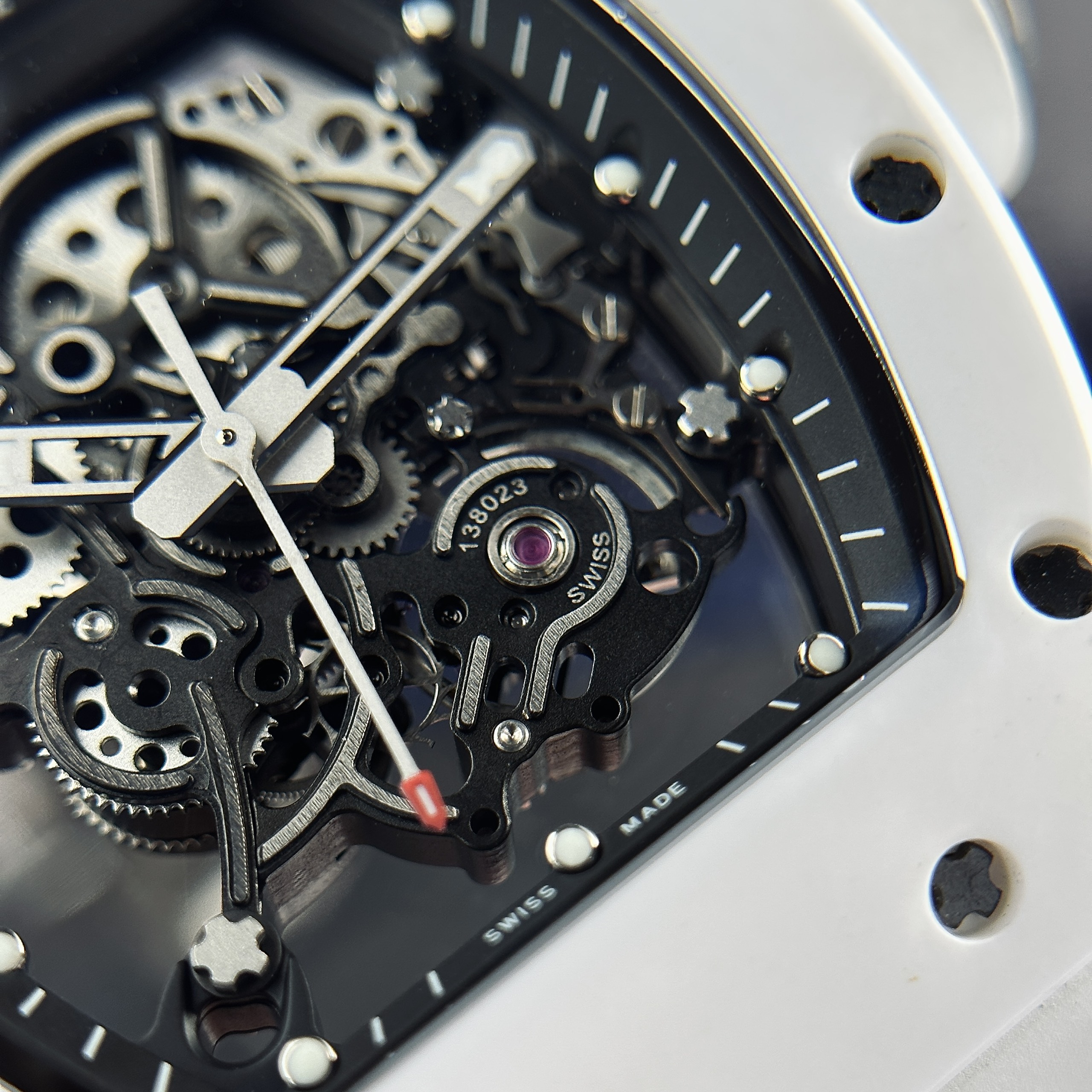Replica Richard Mille Watch RM055 Ceramic Bubba Watson BBR Factory 45mm - Image 6