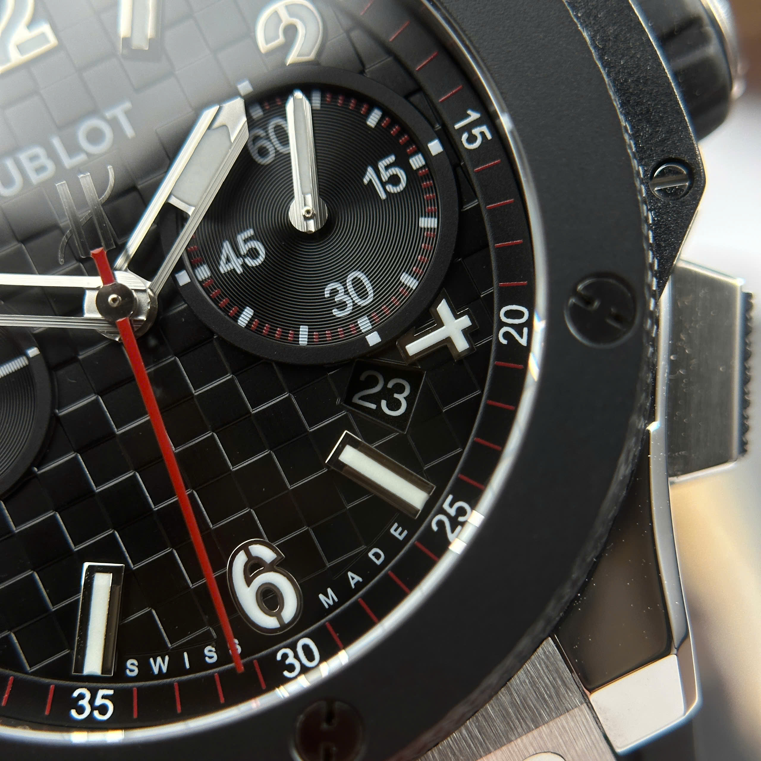 Hublot Big Bang 20th Anniversary Watch Black Ceramic Bezel BBA Factory 43mm - Image 10