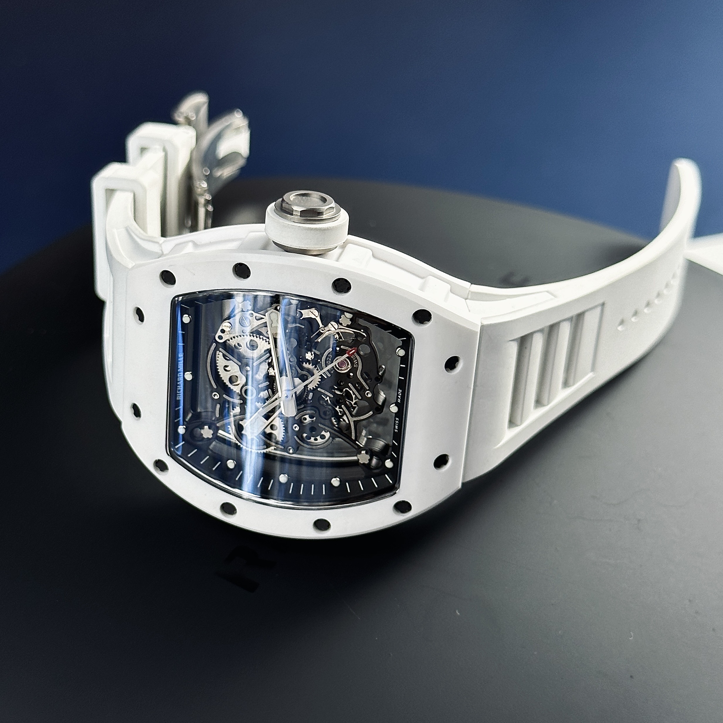 Replica Richard Mille Watch RM055 Ceramic Bubba Watson BBR Factory 45mm - Image 3