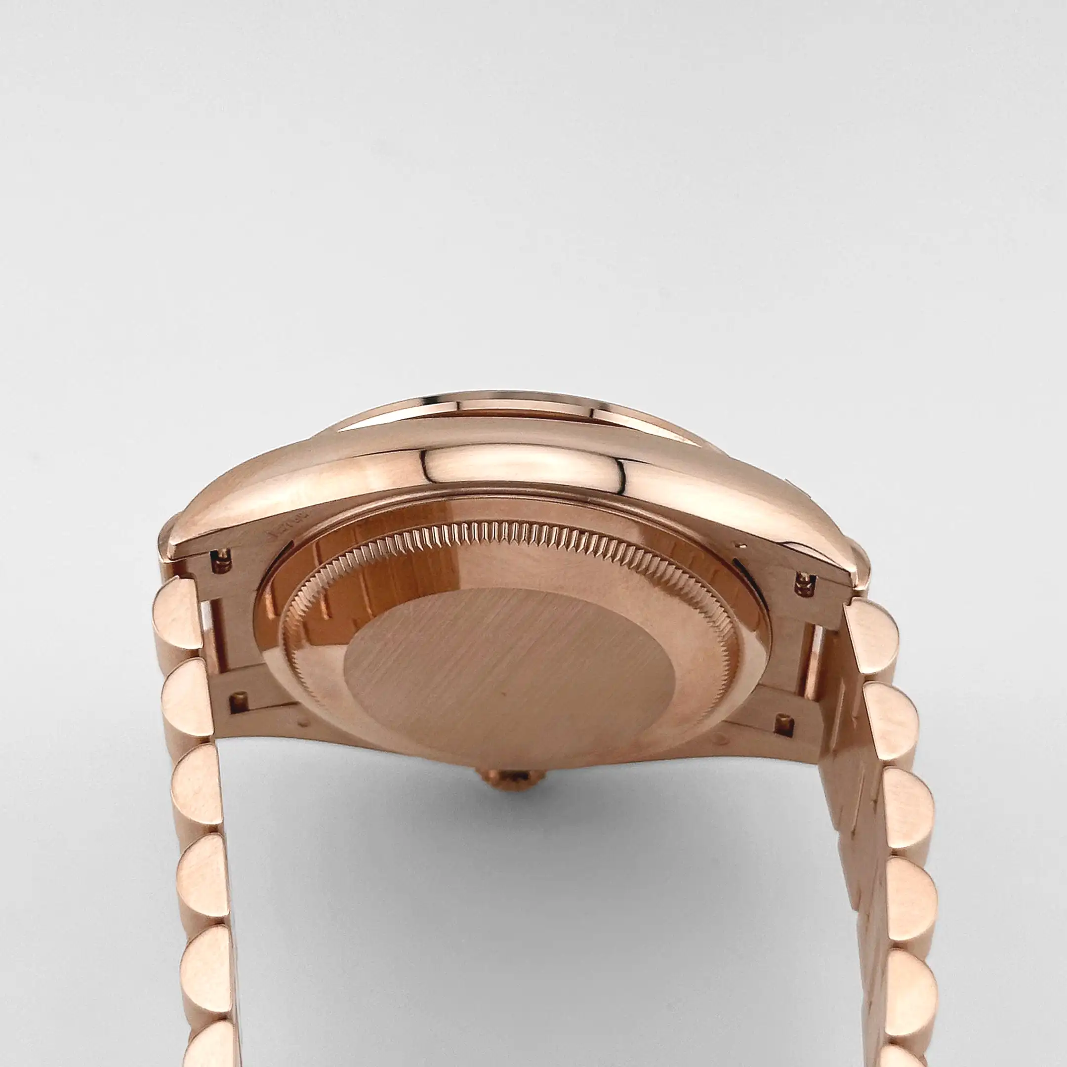 Rolex Day-Date 36 128345RBR Rose Gold Mother of Pearl Diamond Bezel - Image 6