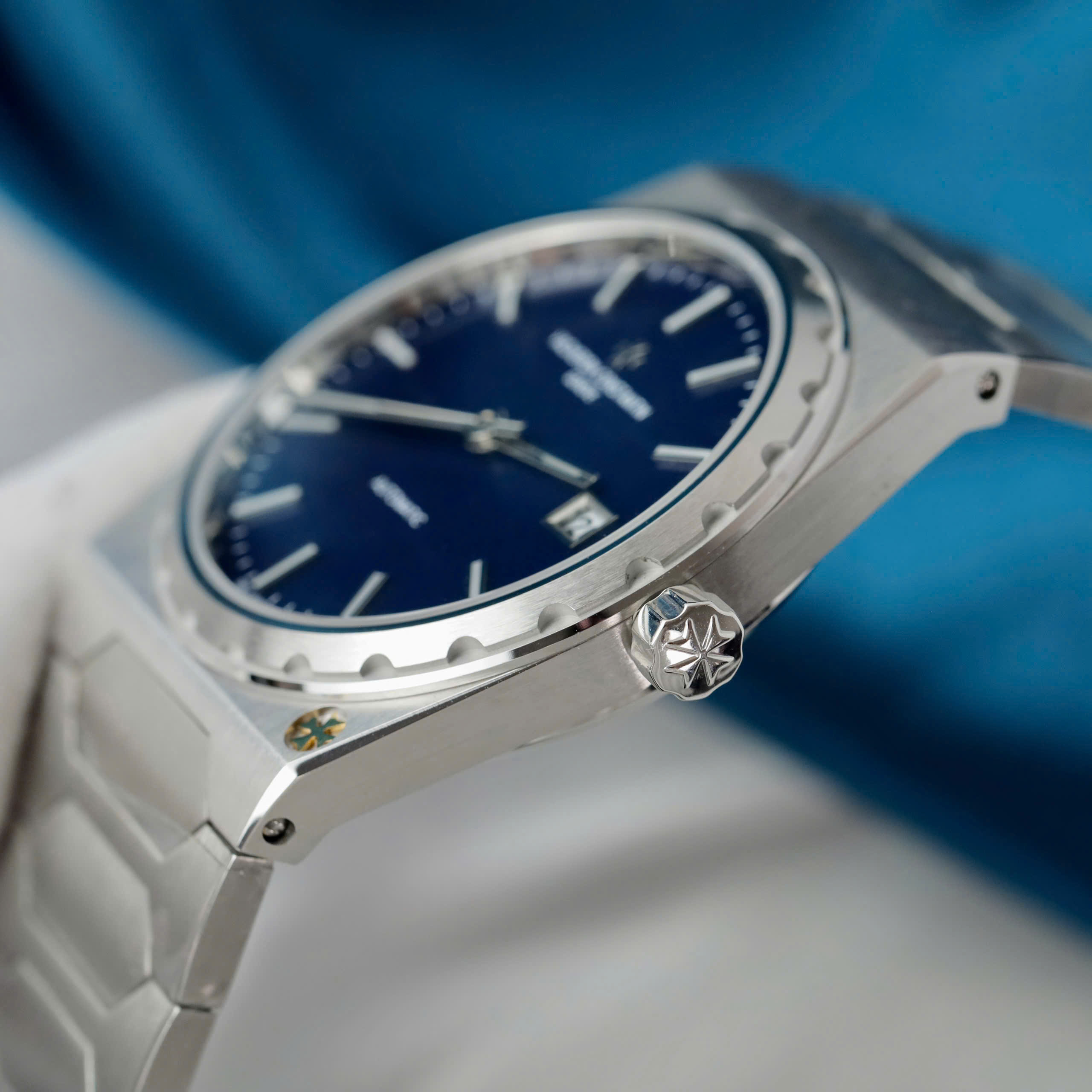 Vacheron Constantin Replica Watch 11 Historiques 222 Blue Dial Factory 8F 37mm - Image 7