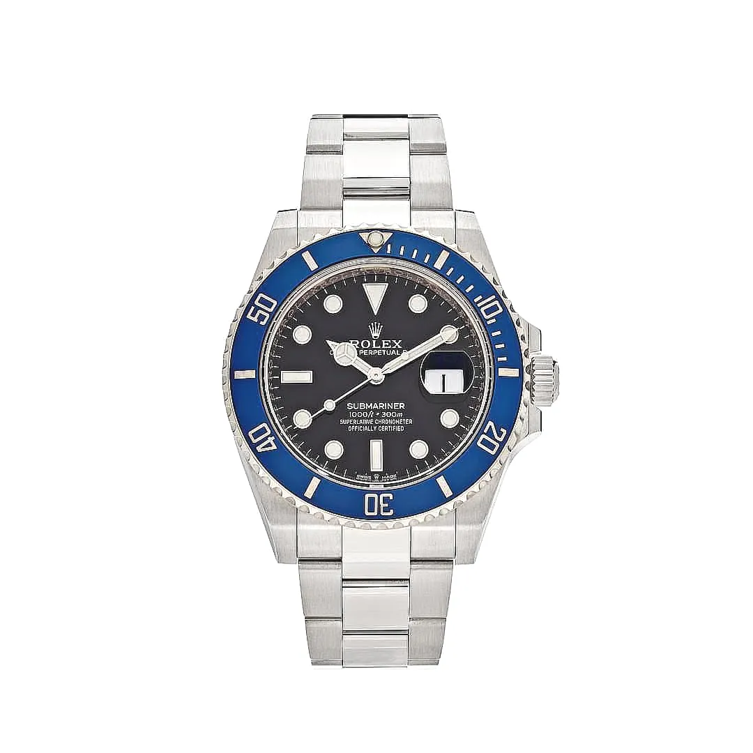 Rolex Submariner Date 126619LB White Gold Black Dial Blue Bezel 41mm