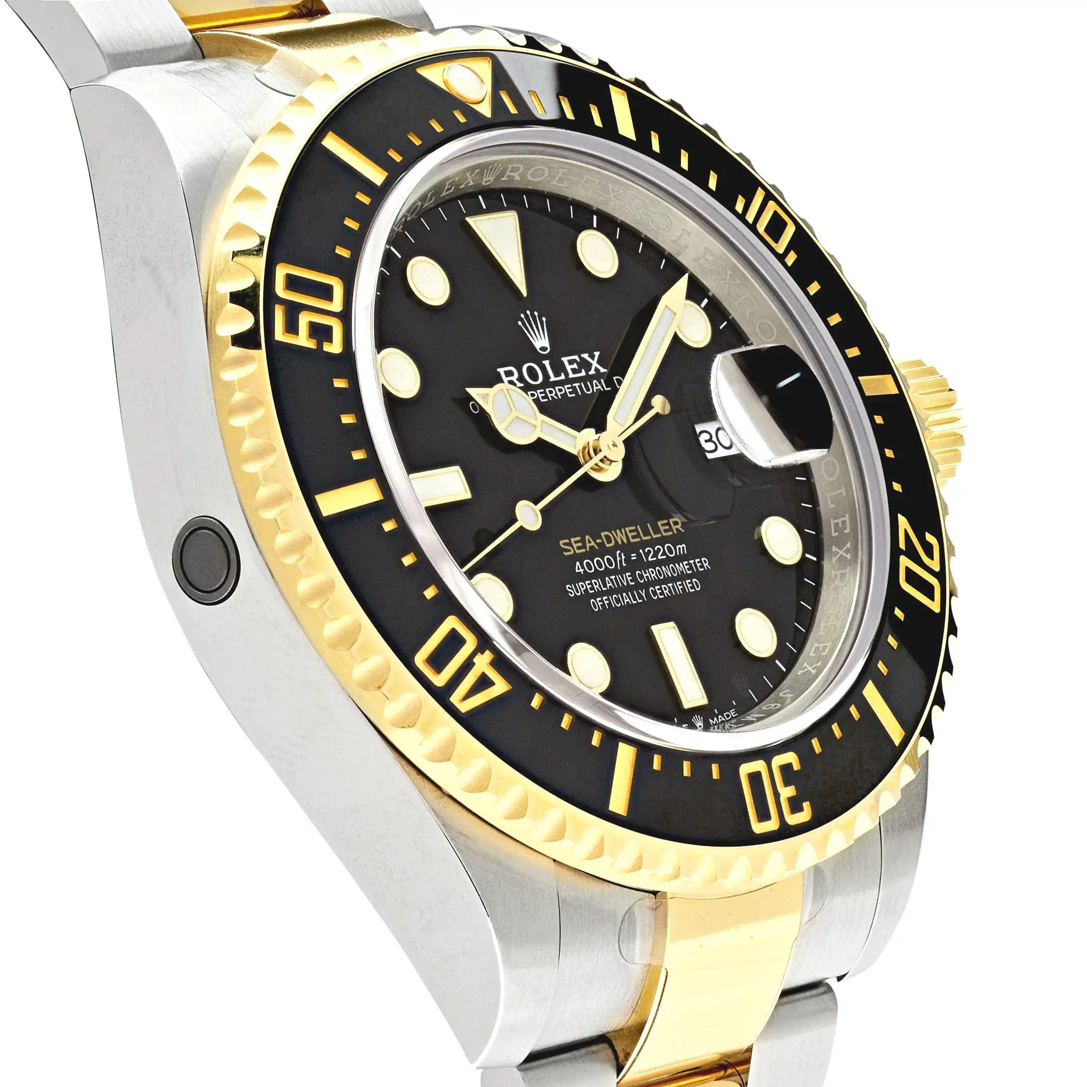 Rolex Sea-Dweller 126603 Stainless Steel Yellow Gold Black Dial - Image 3