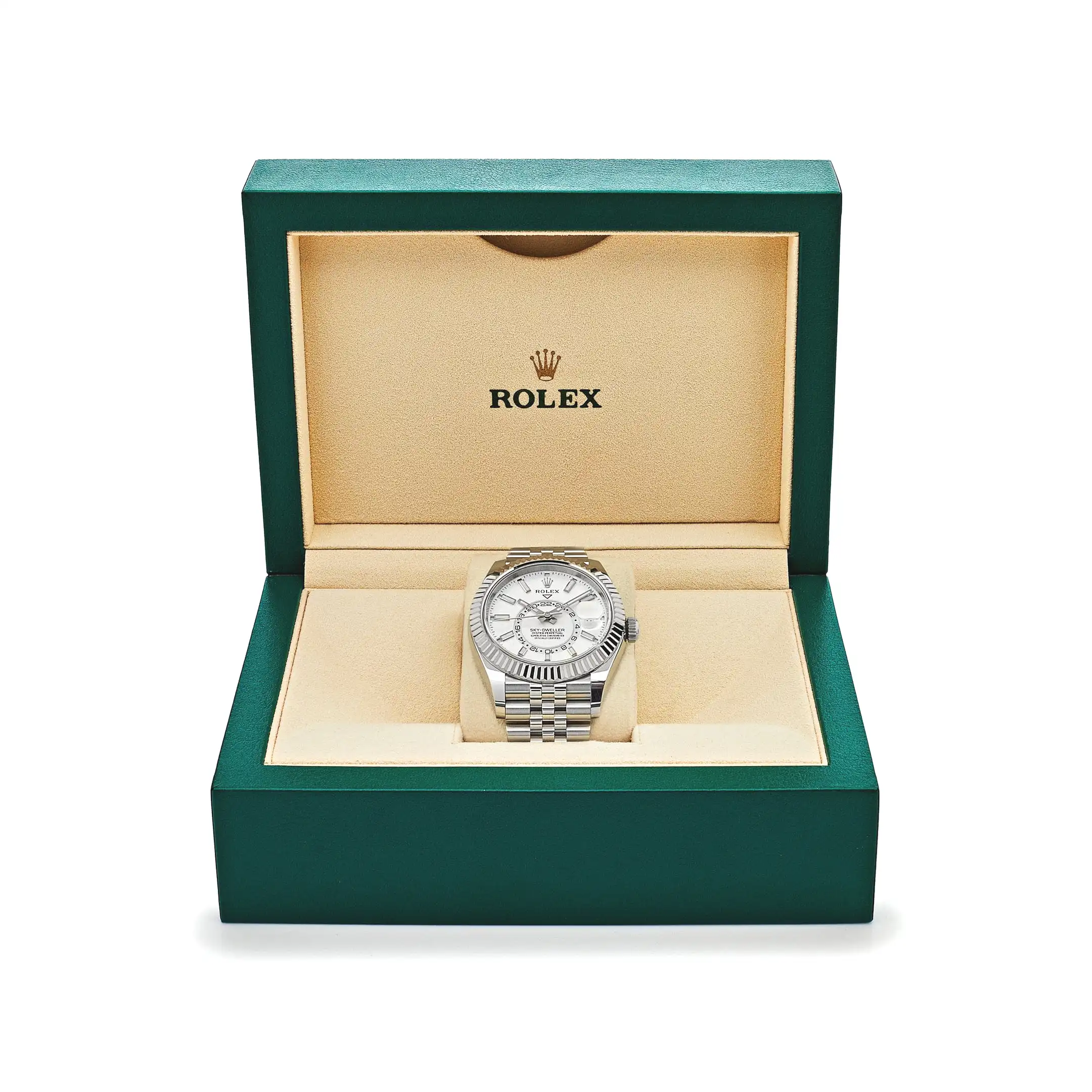 Rolex Sky-Dweller 336934 Stainless Steel White Dial Jubilee 42mm - Image 7