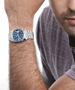 Alternative view of Rolex Datejust 36 126234 Stainless Steel Blue Dial Jubilee (2025)