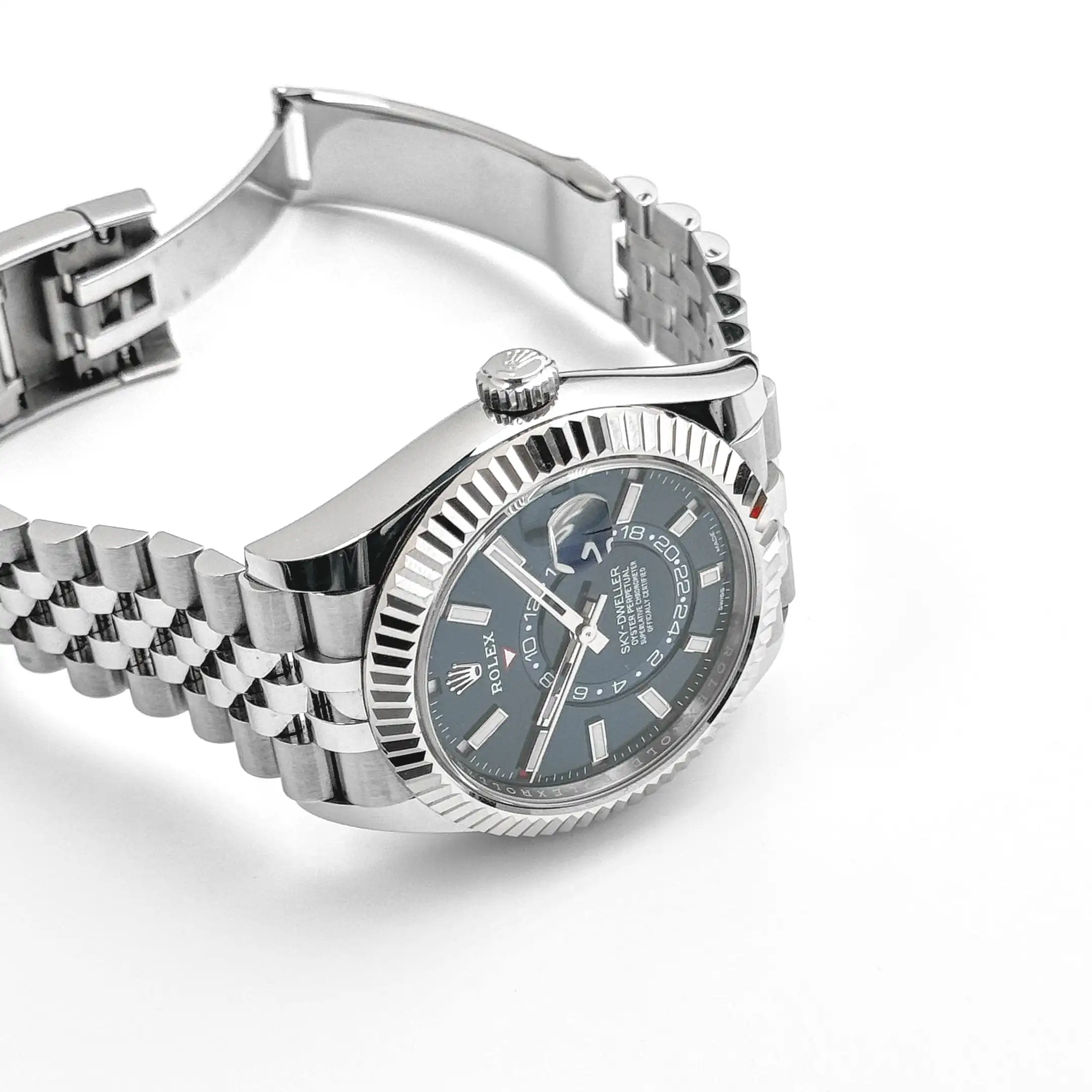 Rolex Sky-Dweller 326934 Stainless Steel Blue Dial Jubilee 42mm - Image 5