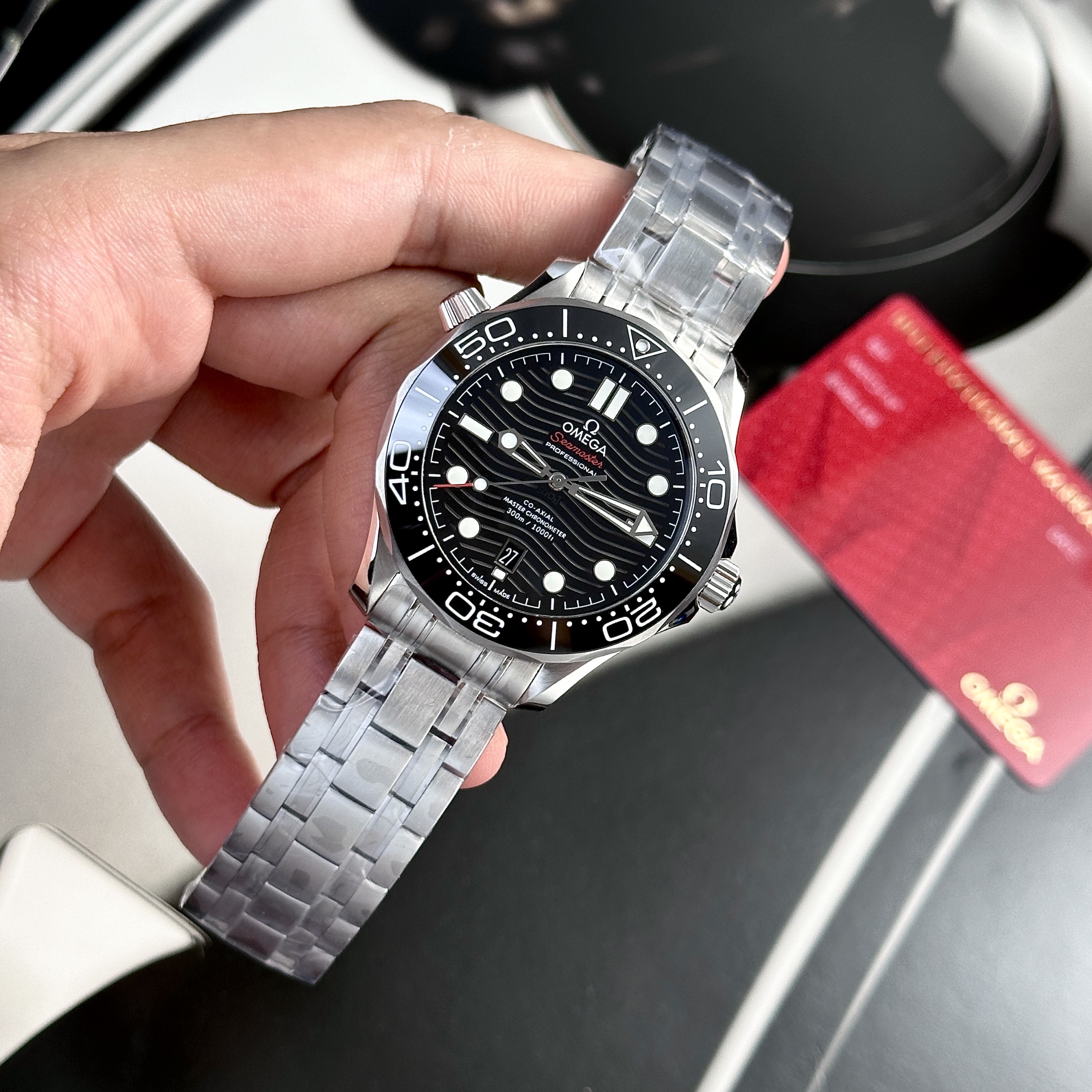Replica Omega Watch Seamaster Diver 300M Black Dial VS Factory 42mm - Image 2