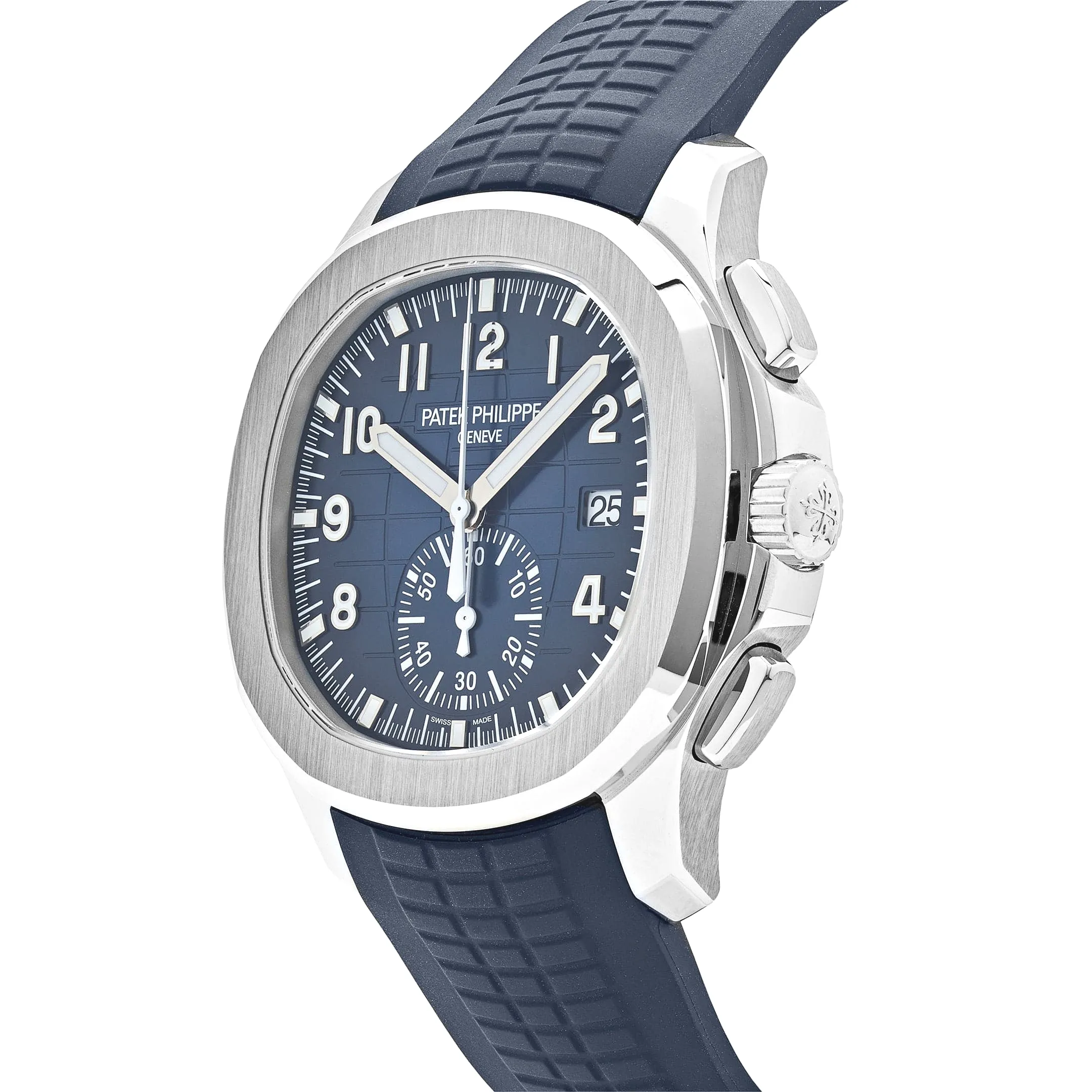 Patek Philippe Aquanaut 5968G-001 White Gold Blue Dial - Image 3