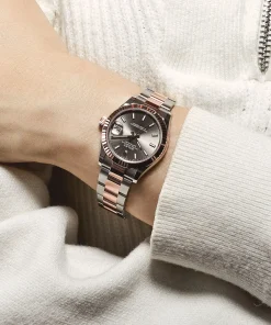 Alternative view of Rolex Datejust 31 278271 ‘Ladies’ Rose Gold Stainless Steel Slate Dial Oyster (2025)