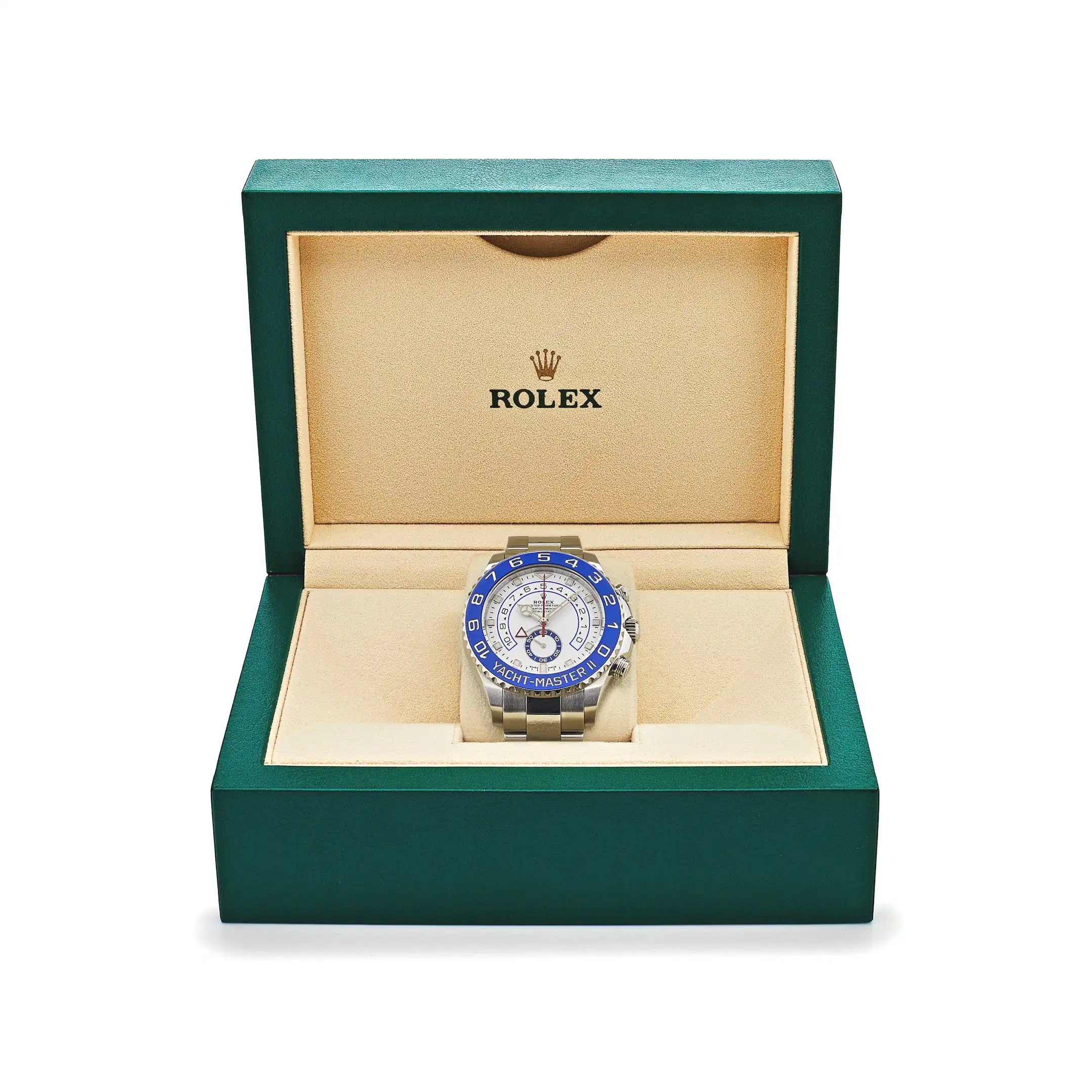 Rolex Yacht-Master II 116680 Stainless Steel White Dial - Image 7