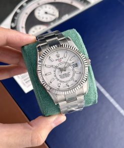 Alternative view of Rolex Replica Watch Sky Dweller 336934 White Dial Men’s Watch 42mm