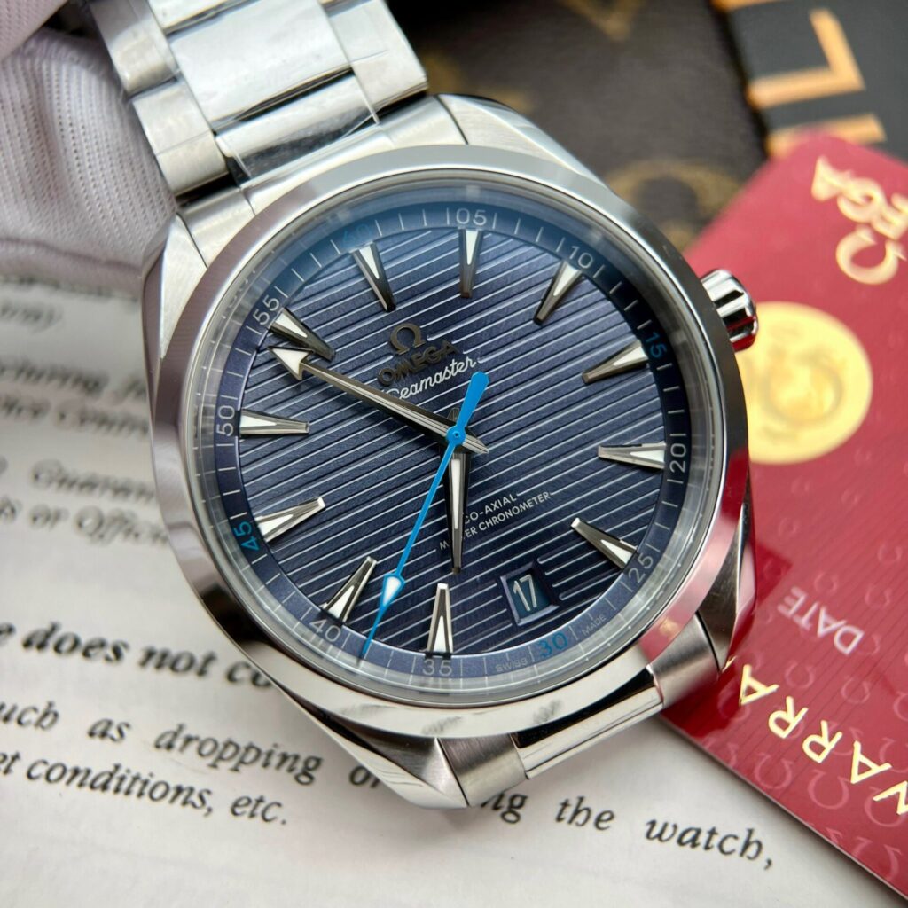 Omega Best Replica Seamaster Aqua Terra Blue Dial VS Factory 41mm - Image 2