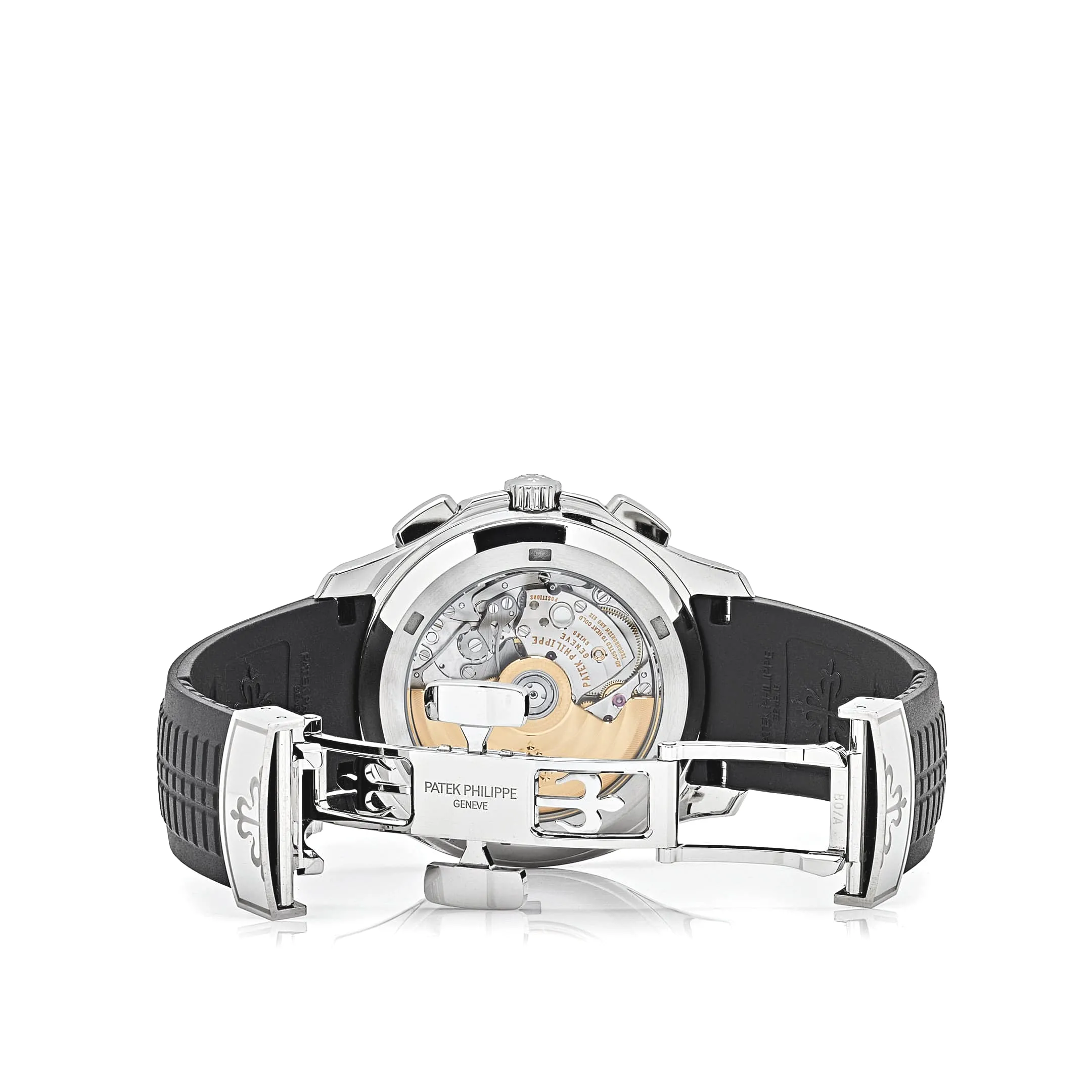 Patek Philippe Aquanaut Chronograph 5968A-001 ‘Tiffany & Co.’ Stainless Steel Black Dial - Image 6
