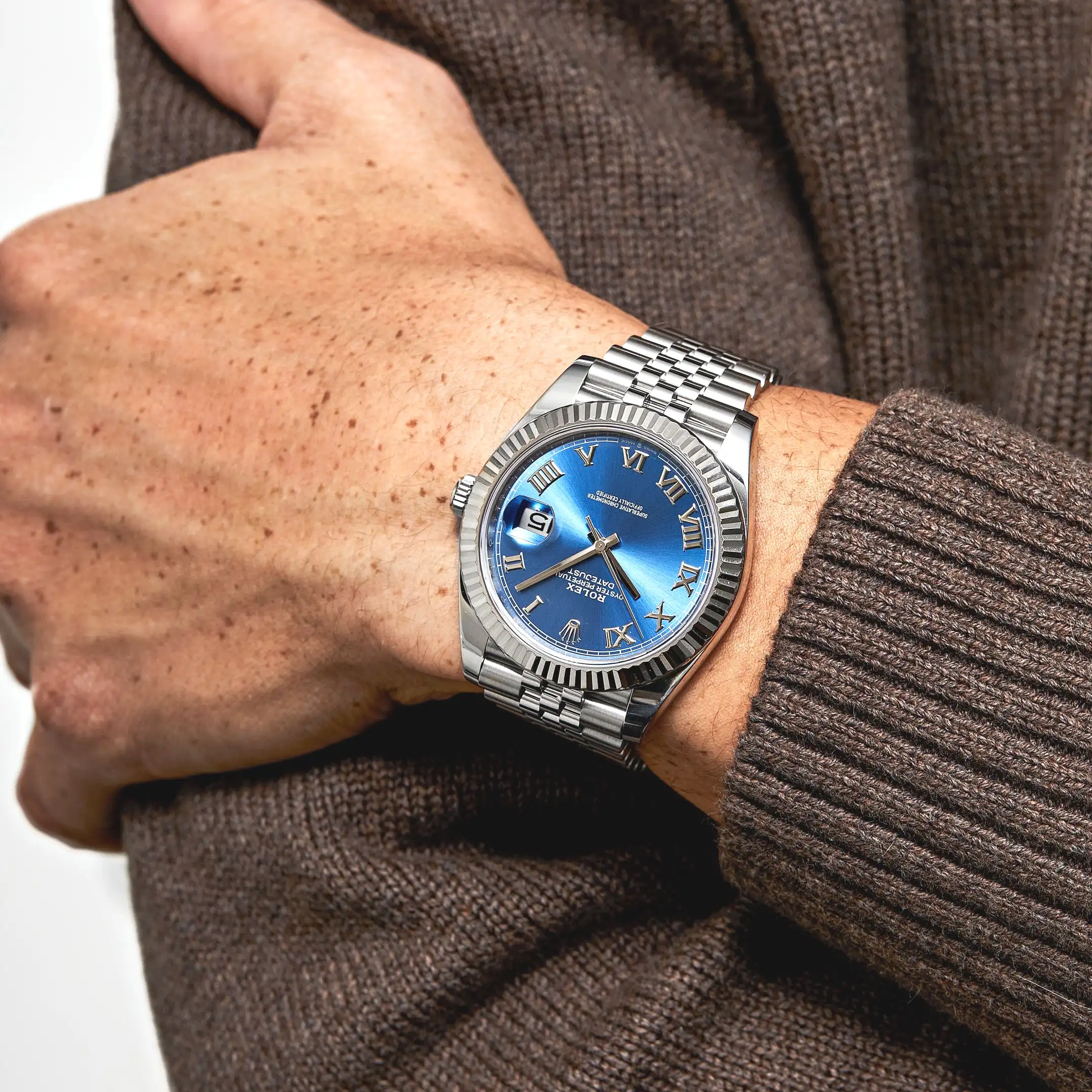 Rolex Datejust 41 126334 Stainless Steel Blue Dial Jubilee - Image 2
