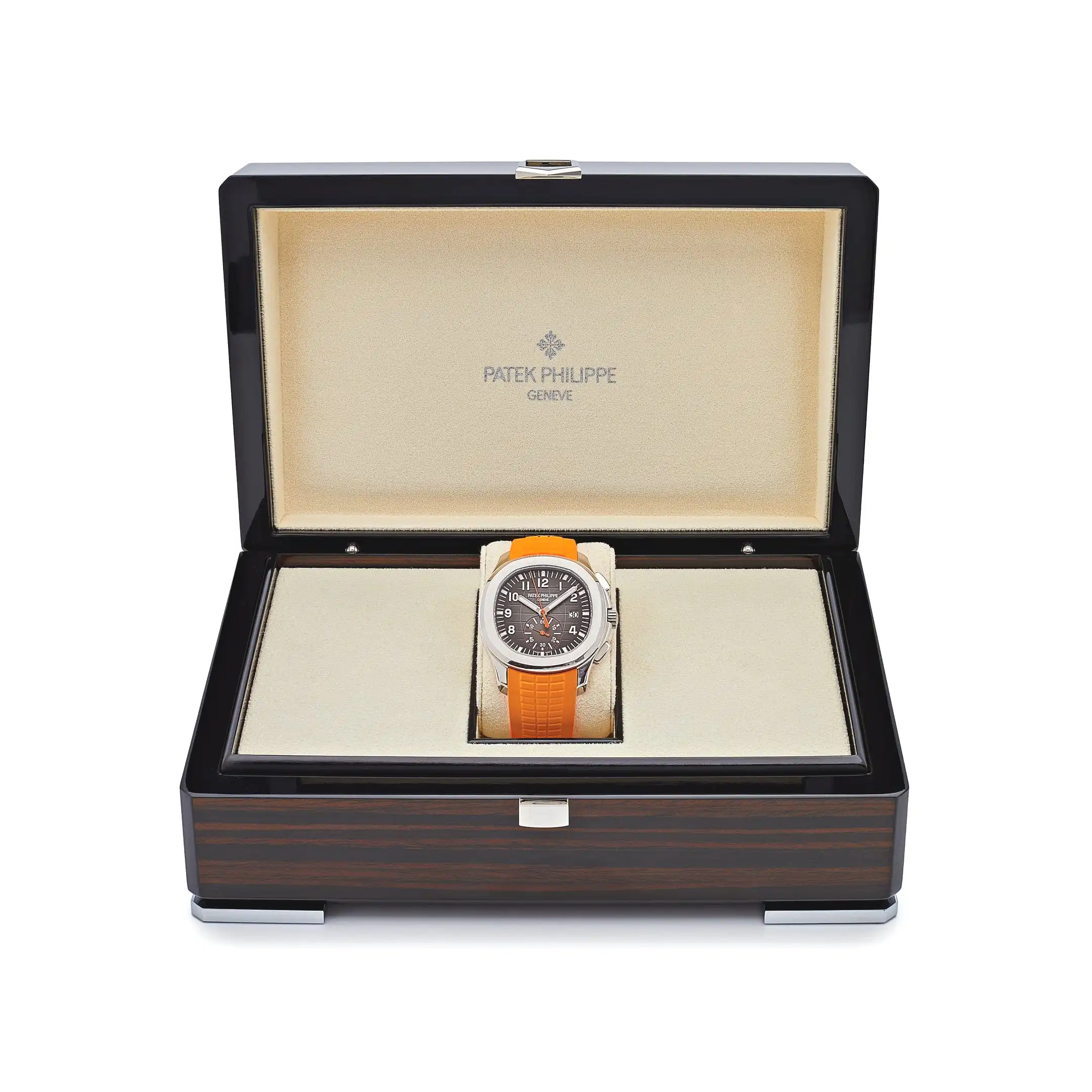 Patek Philippe Aquanaut Chronograph 5968A-001 Stainless Steel Black Dial - Image 7