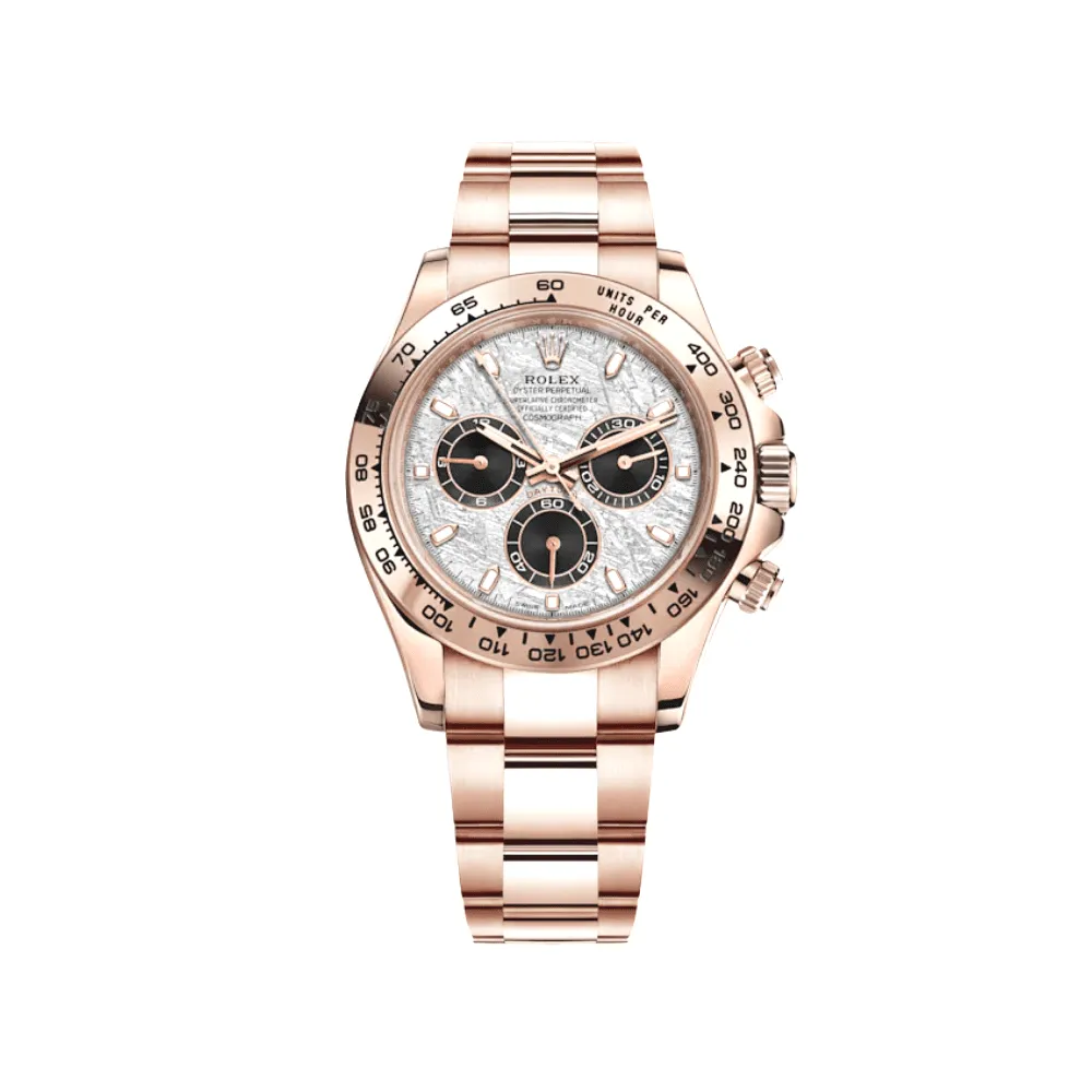 Rolex Daytona 116505 Rose Gold Meteorite Dial 40mm
