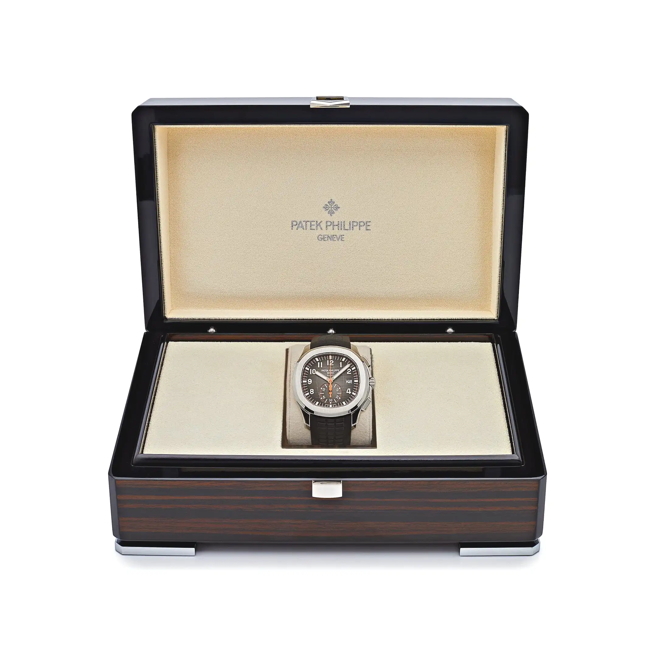 Patek Philippe Aquanaut Chronograph 5968A-001 ‘Tiffany & Co.’ Stainless Steel Black Dial - Image 8